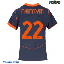 Camisa de Futebol Inter Milan Henrikh Mkhitaryan #22 Equipamento Alternativo Mulheres 2025-26 Manga Curta